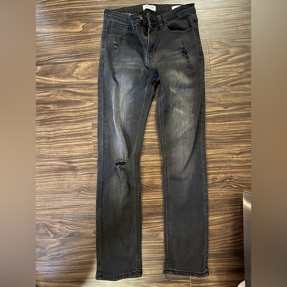 NWOT Distressed Jeans-in perfect condition-“Ring Of Fire” Sustainable Denim